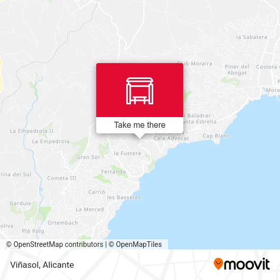 Viñasol map