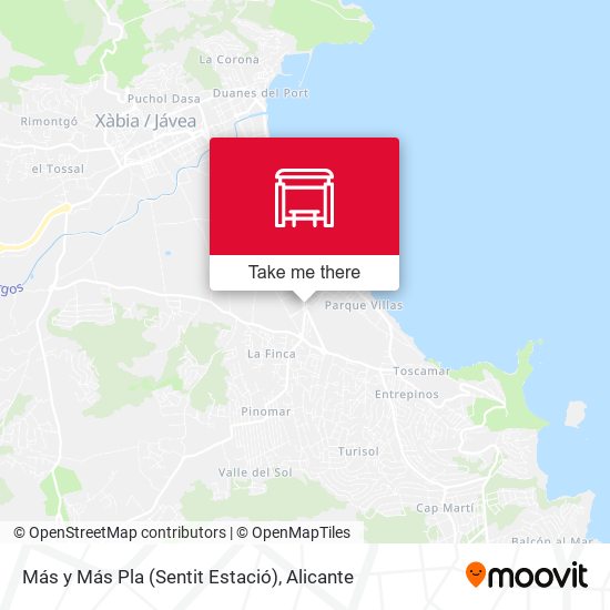 Más y Más Pla (Sentit Estació) map