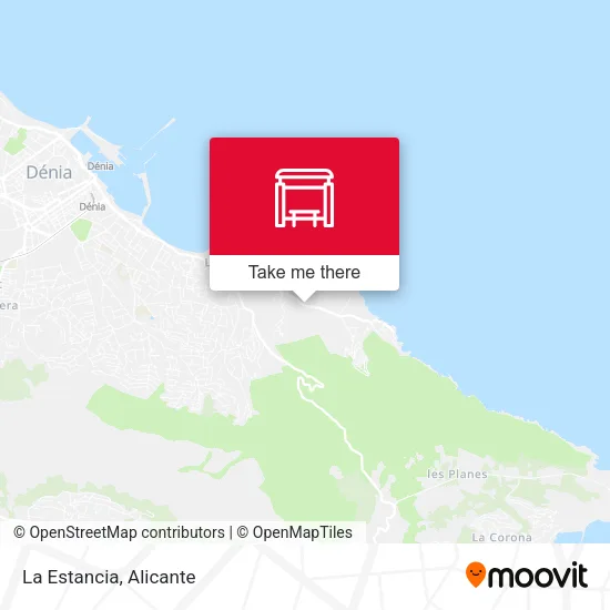 La Estancia map