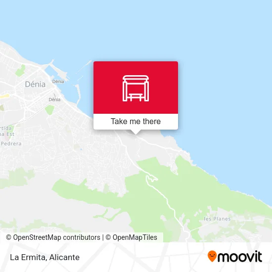 La Ermita map