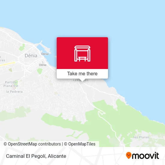 Caminal El Pegolí map