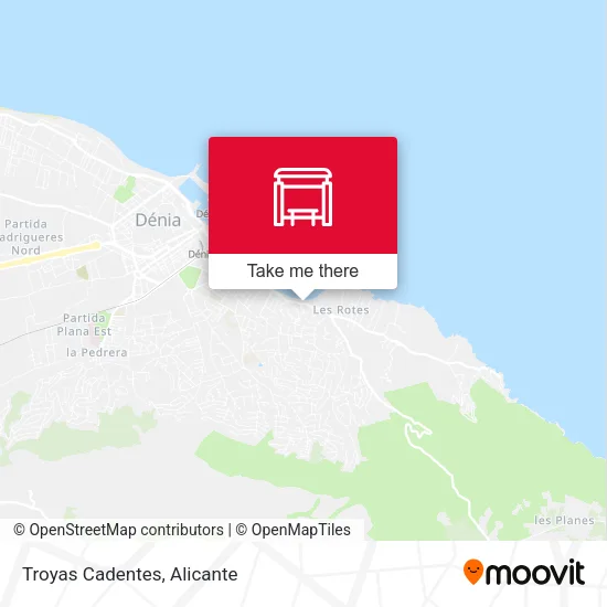 Troyas Cadentes map