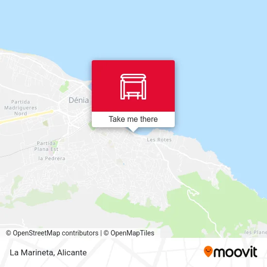 La Marineta map