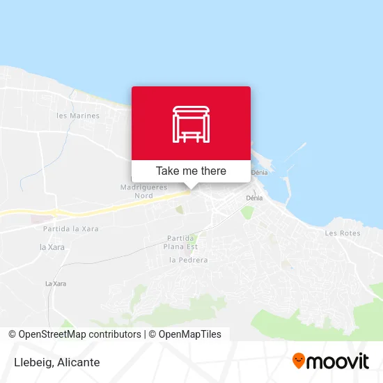Llebeig map
