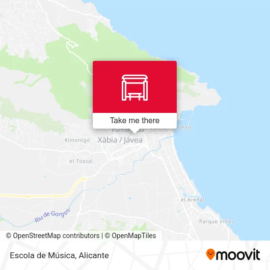 Escola de Música map