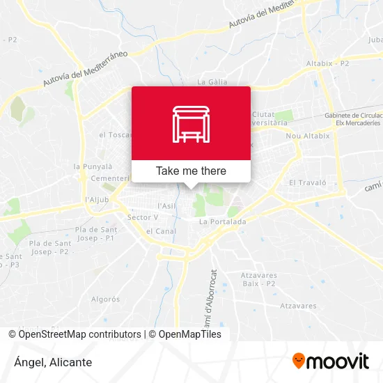 Ángel map