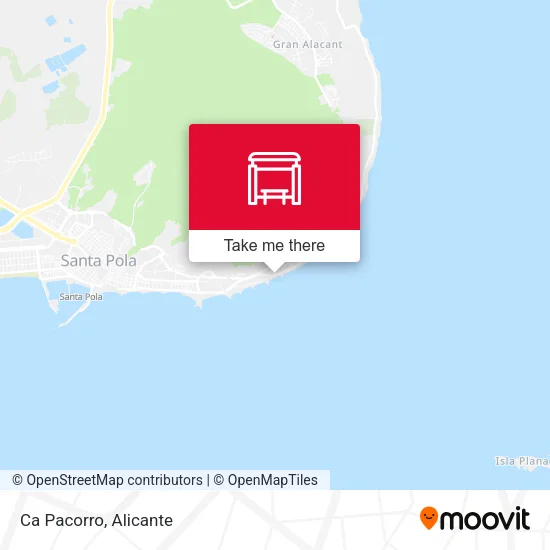 Ca Pacorro map