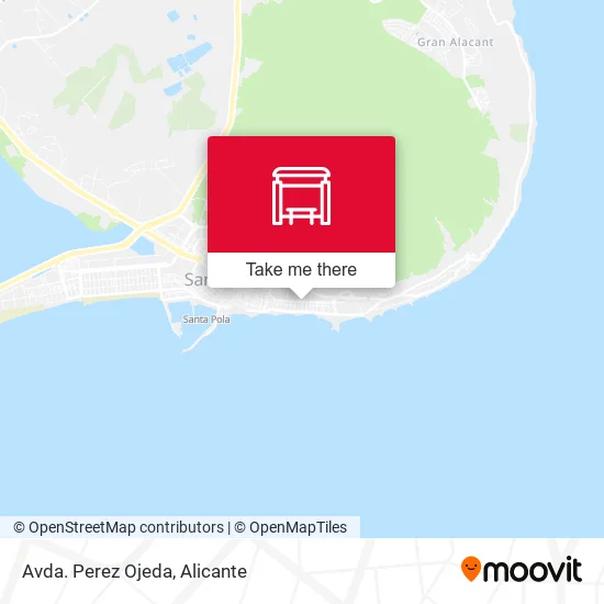 mapa Avda. Perez Ojeda