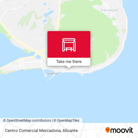 Centro Comercial Mercadona map