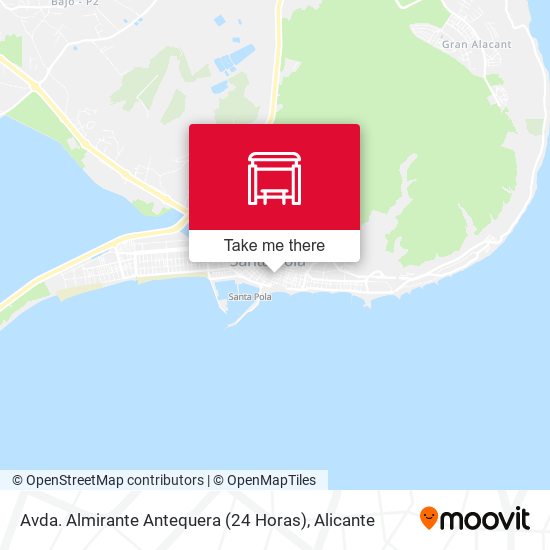 Avda. Almirante Antequera (24 Horas) map
