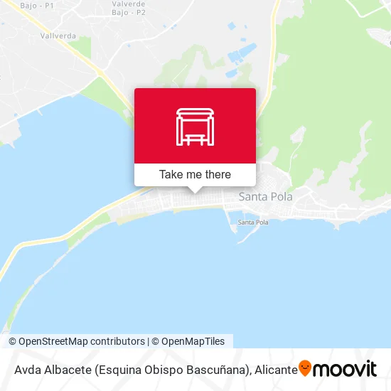 Avda Albacete (Esquina Obispo Bascuñana) map