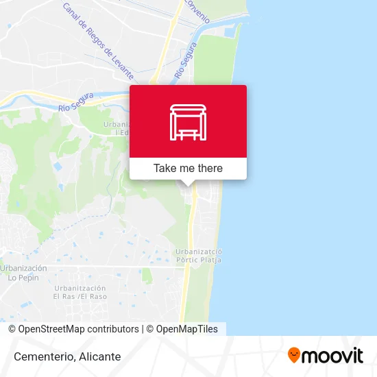 mapa Cementerio