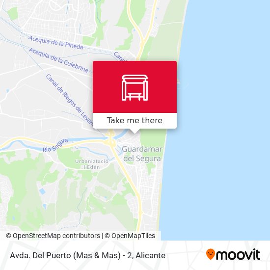 Avda. Del Puerto (Mas & Mas) - 2 map