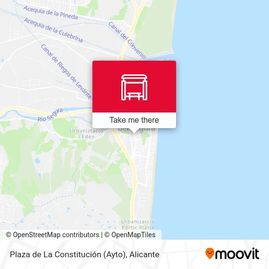 Plaza de La Constitución (Ayto) map