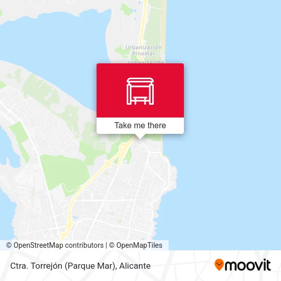 mapa Ctra. Torrejón (Parque Mar)