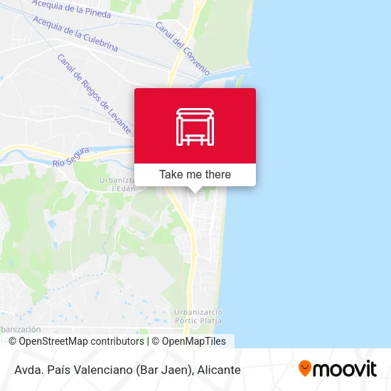 Avda. País Valenciano (Bar Jaen) map
