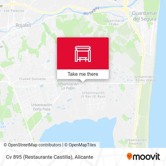 Cv 895 (Restaurante Castilla) map