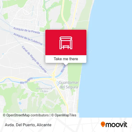 Avda. Del Puerto map