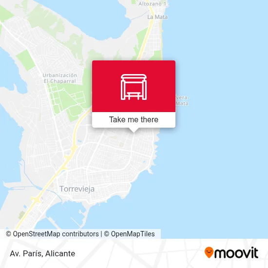 Av. París map