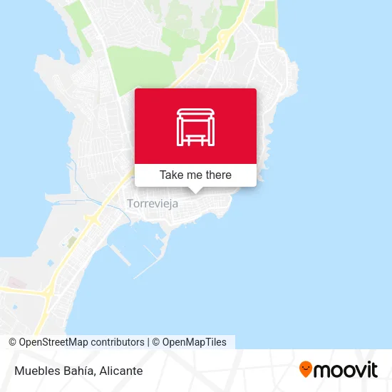 Muebles  Bahía map