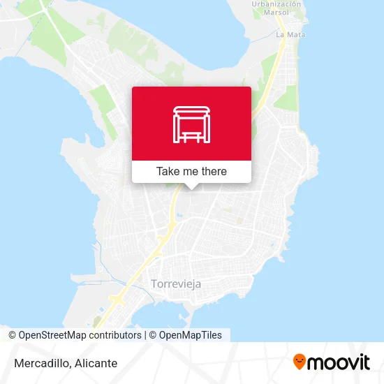 Mercadillo map