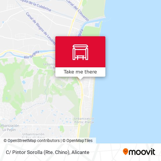 C/ Pintor Sorolla (Rte. Chino) map