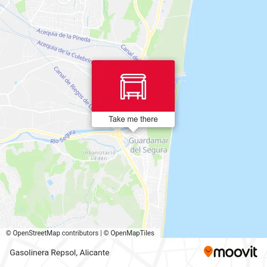 Gasolinera Repsol map