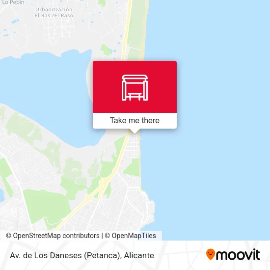 Av. de Los Daneses (Petanca) map
