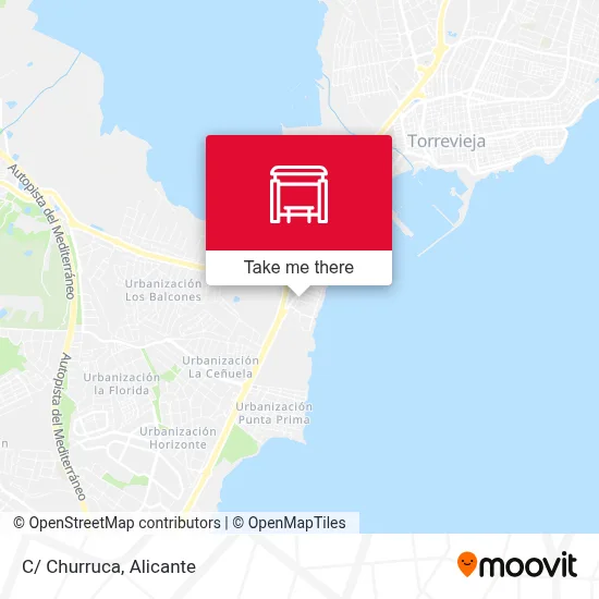 C/ Churruca map