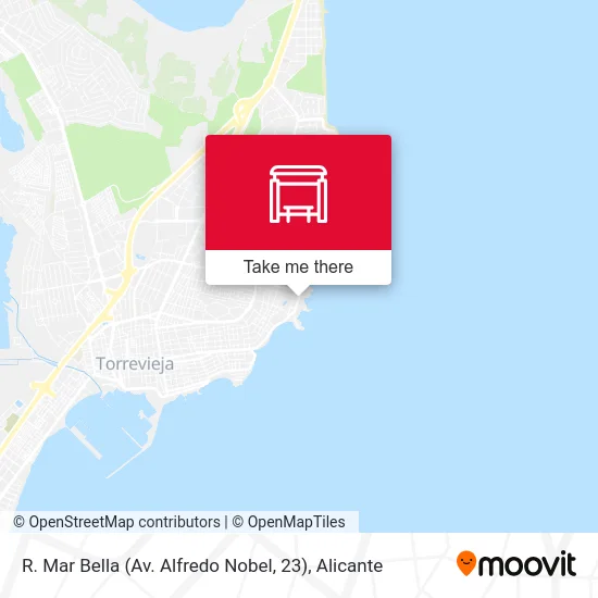 R. Mar Bella (Av. Alfredo Nobel, 23) map