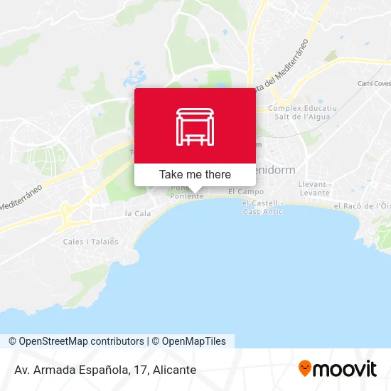 Av. Armada Española, 17 map