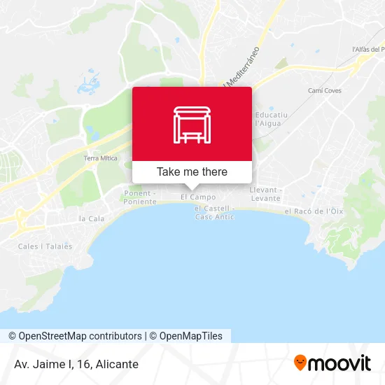 Av. Jaime I, 16 map