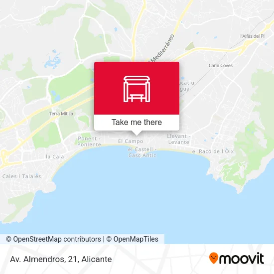 Av. Almendros, 21 map