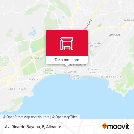 Av. Ricardo Bayona, 8 map