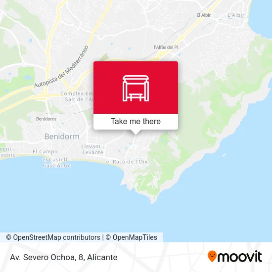 Av. Severo Ochoa, 8 map