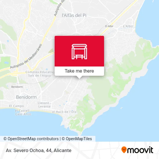mapa Av. Severo Ochoa, 44