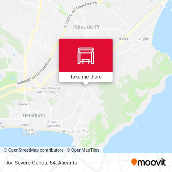 Av. Severo Ochoa, 54 map