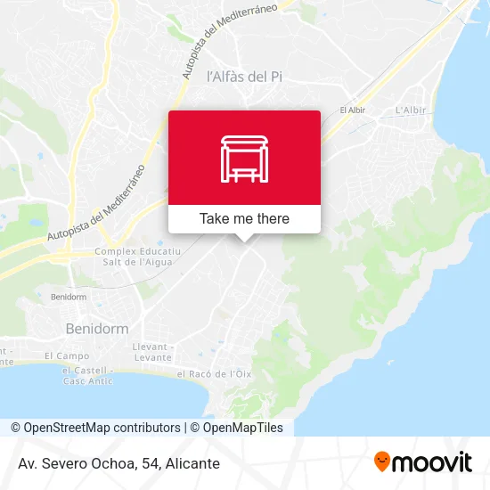 Av. Severo Ochoa, 54 map