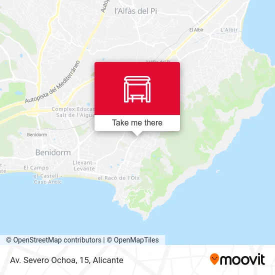 mapa Av. Severo Ochoa, 15