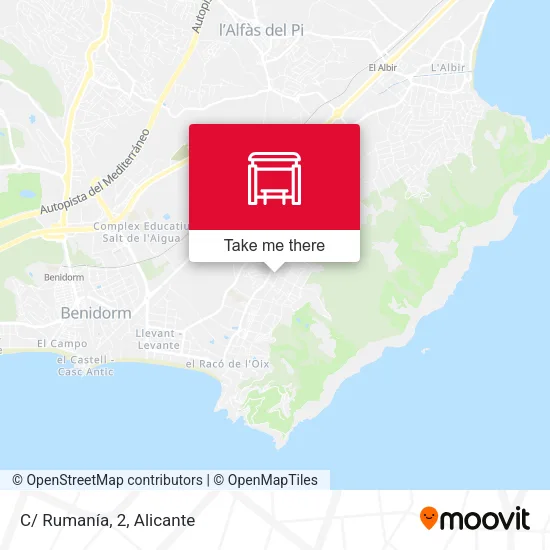 mapa C/ Rumanía, 2