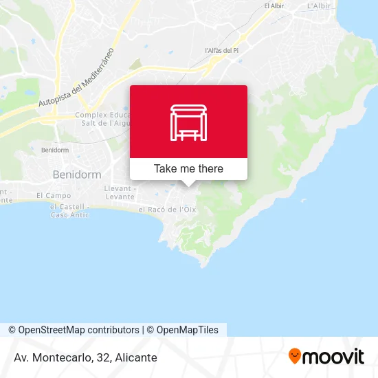 mapa Av. Montecarlo, 32