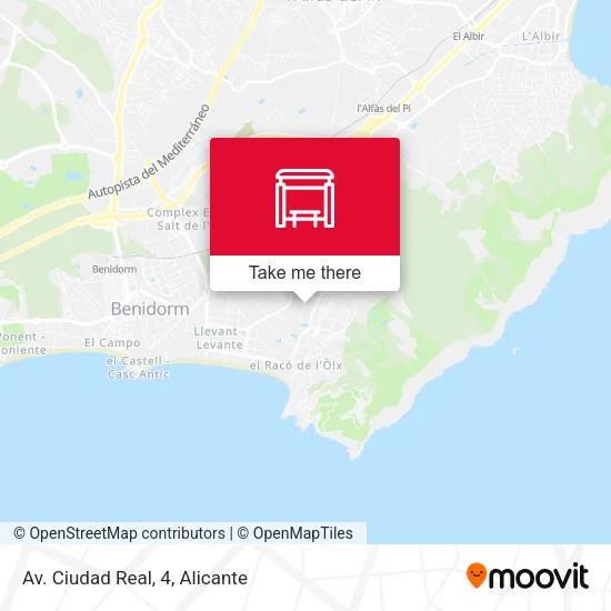mapa Av. Ciudad Real, 4