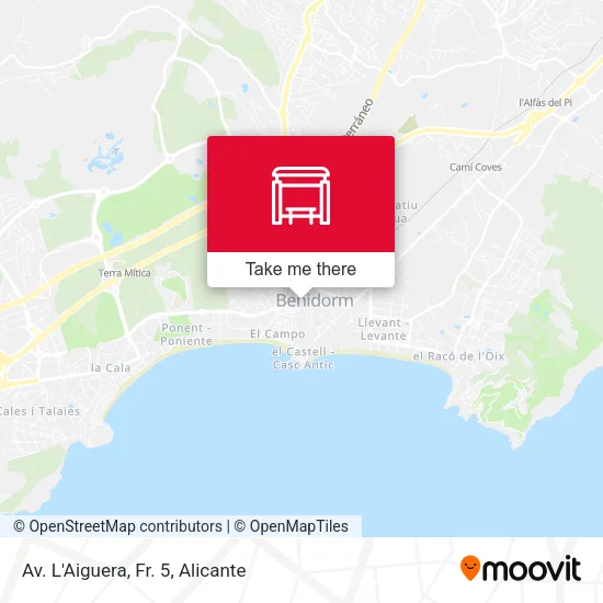 Av. L'Aiguera, Fr. 5 map