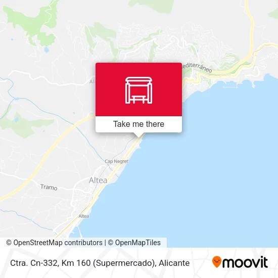 Ctra. Cn-332, Km 160 (Supermercado) map