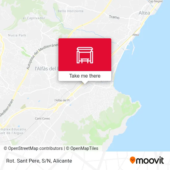 Rot. Sant Pere, S/N map