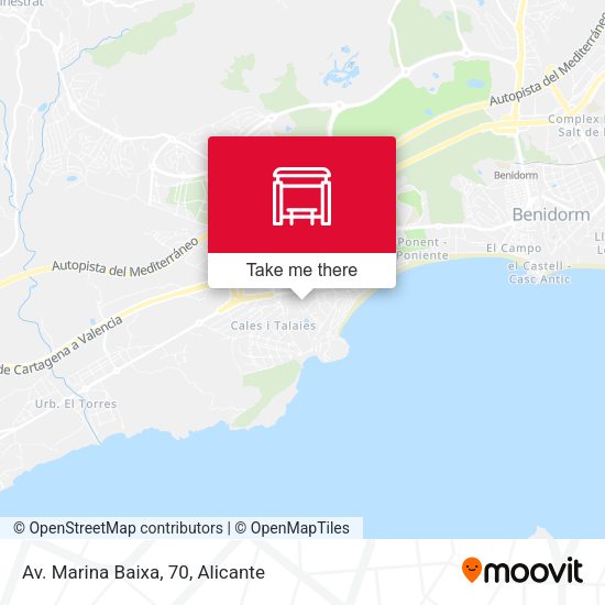 Av. Marina Baixa, 70 map