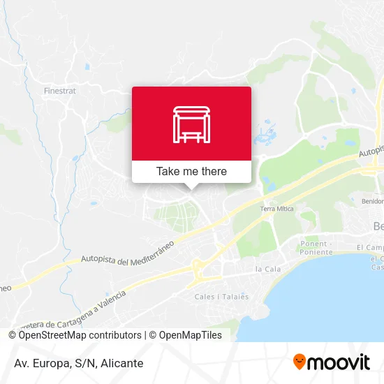 mapa Av. Europa, S/N