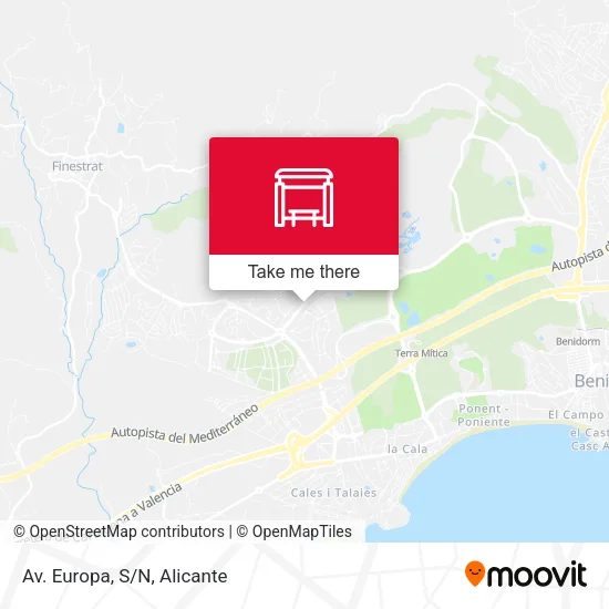 mapa Av. Europa, S/N