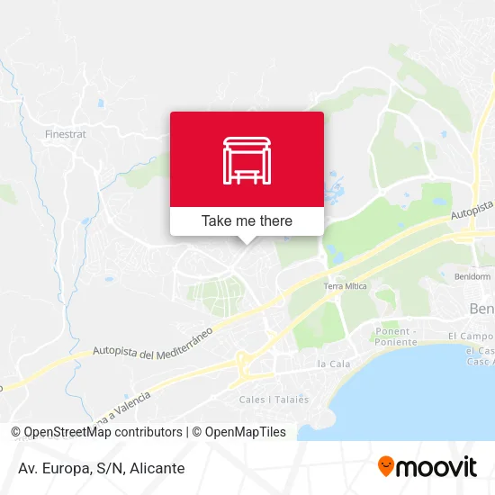 mapa Av. Europa, S/N