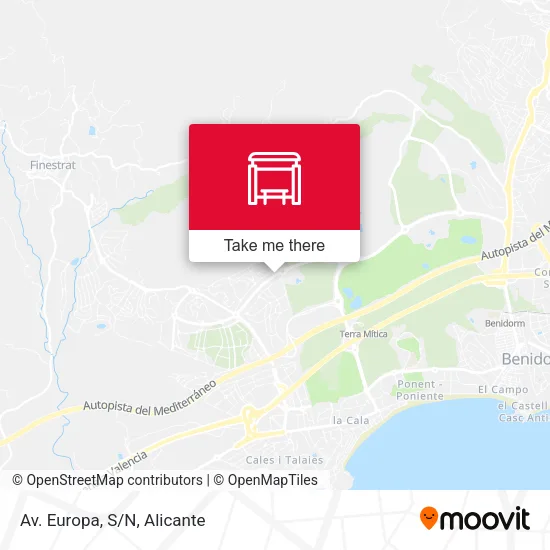 mapa Av. Europa, S/N